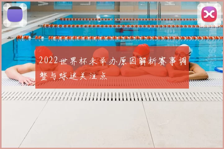 2022世界杯未举办原因解析赛事调整与球迷关注点