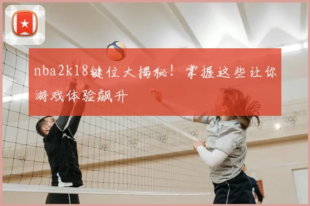 nba2k18键位大揭秘!掌握这些让你游戏体验飙升